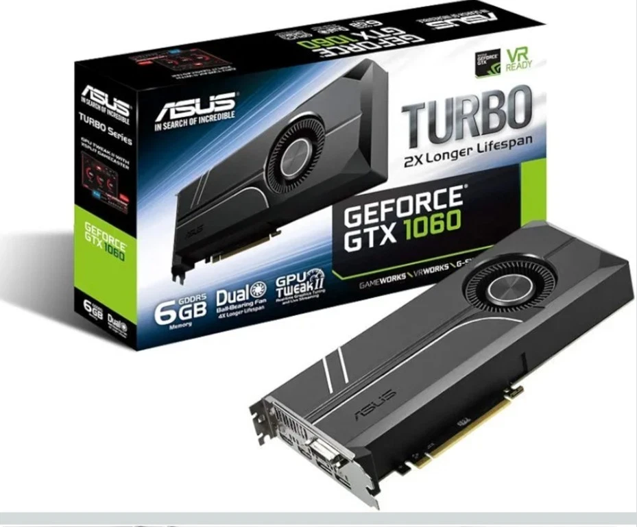 ASUS NVIDIA GeForce GTX 1060 6 GB Memory Computer Graphics Cards