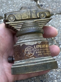 Vintage Dodge Plymouth NYC Automobile Car Advertising Dice Game Trade Simulator 