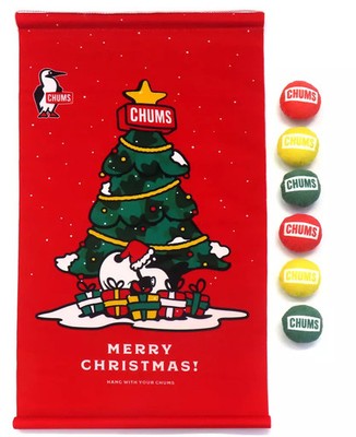 CHUMS Weihnachtsteppich 59 x 35 cm Polyester Ornament enthalten