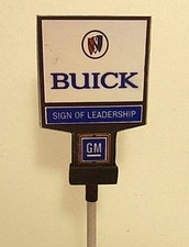 118 124 Scale Buick 2-sided Dealer Sign