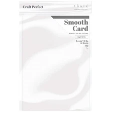Craft Perfect Smooth Cardstock 8.5"X11"-White