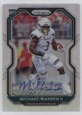2020 Panini Prizm Rookie Silver Prizm Auto Michael Warren II #345 Auto 15ej