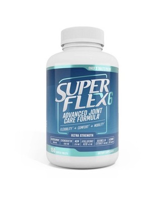 SUPERFLEX-6 Advanced Glucosamine Joint Care Complex, 150 Tabletten Exp 6/26