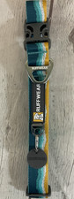 Durable Performance Ruffwear Large Breeds Crag Dog Collar Seafoam Woven Material
