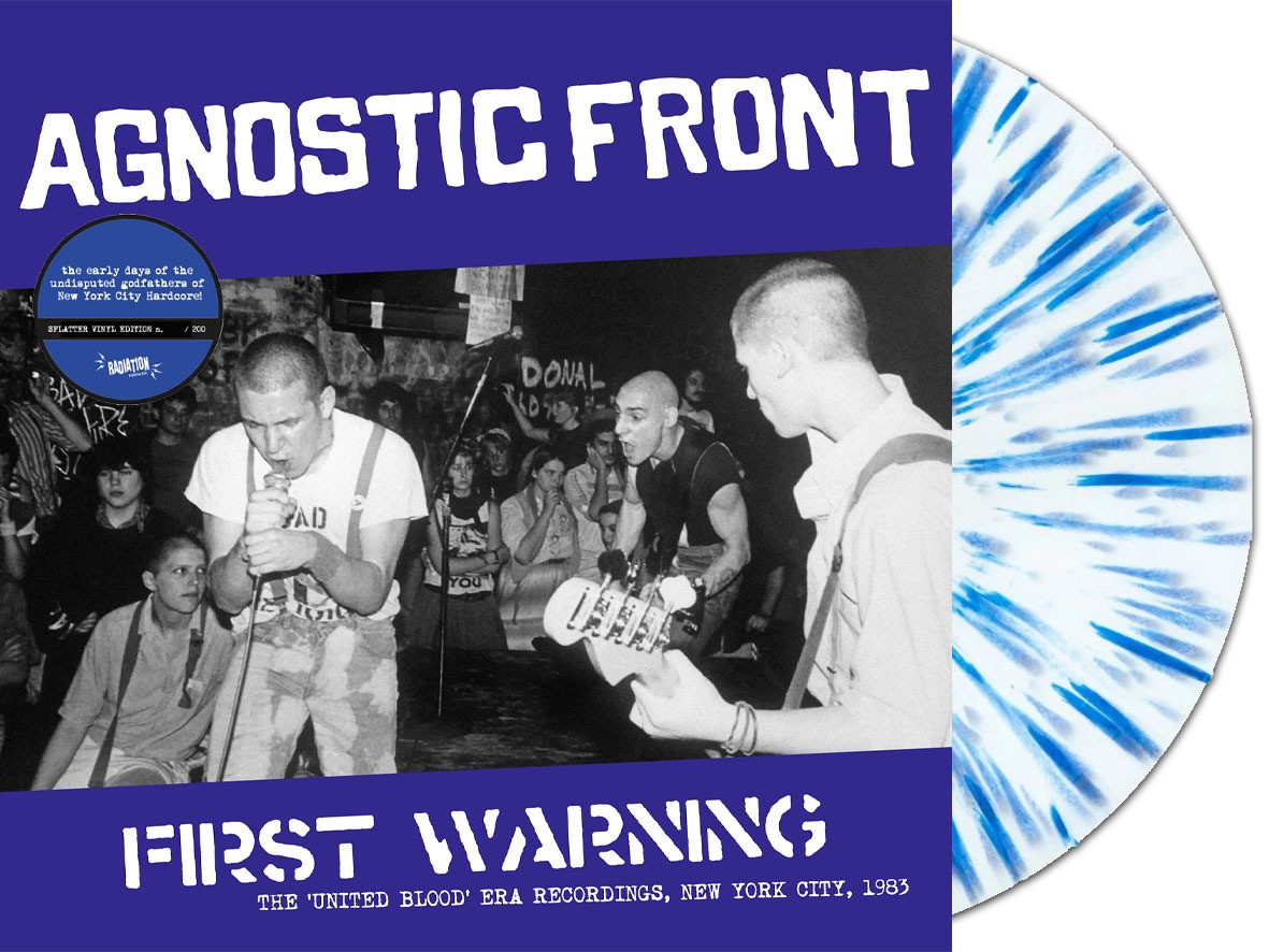 Agnostic Front First Warning: The 'United Blood' Era Recordings, New  (Vinyl LP)