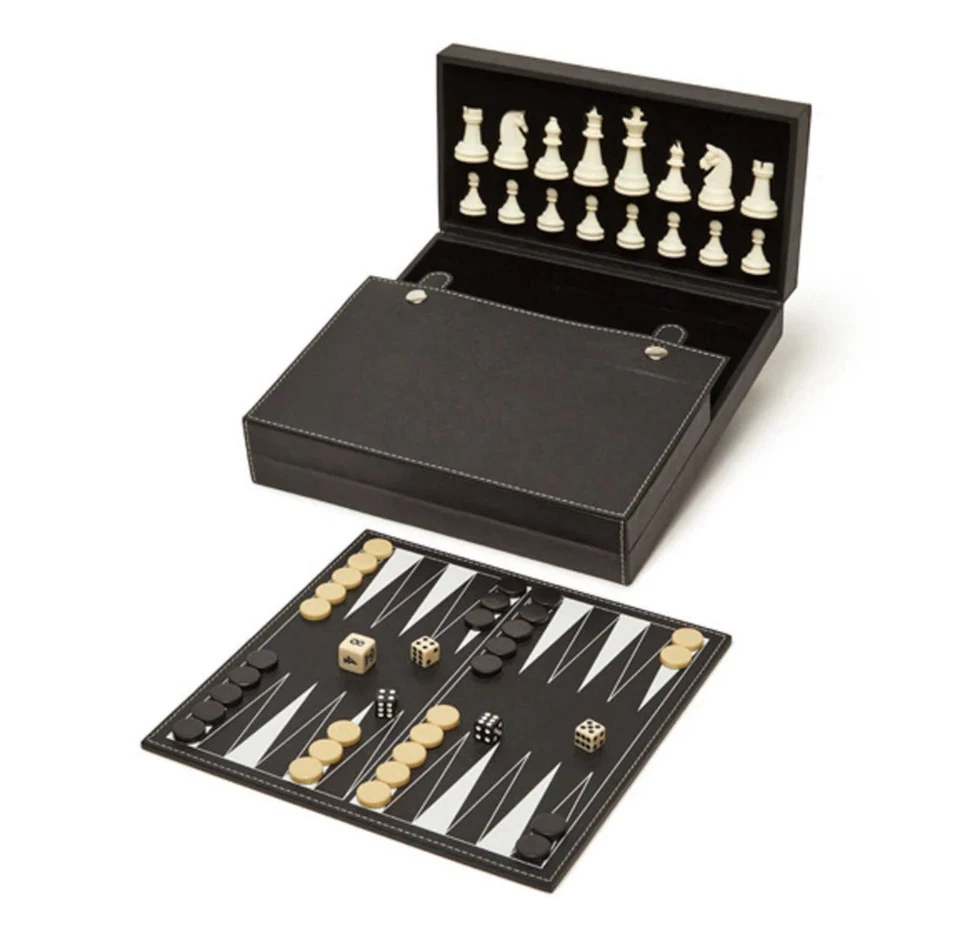 Backgammon y ajedrez Bryson Foto 2 de 4