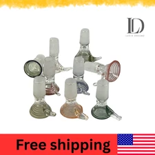 4-Pack Local Blown Assorted Color Bowl 14mm Durable Glass Slidesr Water Pipes