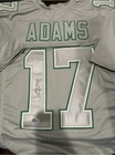 Davante Adams Autographed New York Custom Color Rush Football Jersey - BAS