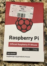 Raspberry Pi Official Mouse USB Type-A (Black/Grey)