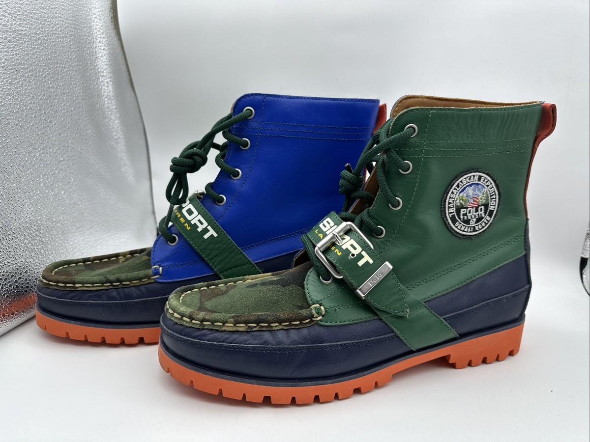 レア物！Polo RaLauren Boots Polo Ralph Lauren Men's Ranger Boots Port Nubuck 812570443