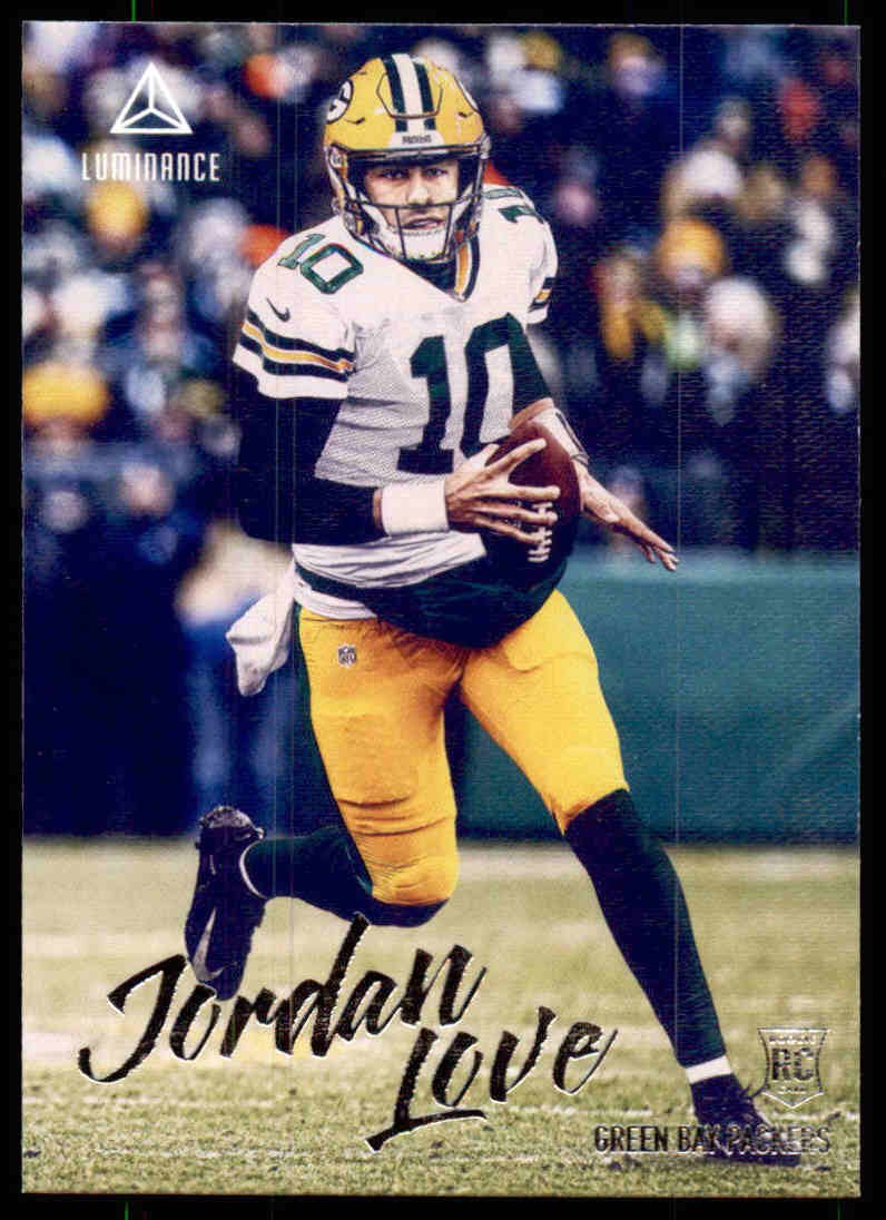 2020 Panini Chronicles #204 Jordan Love Luminance Update Rookies