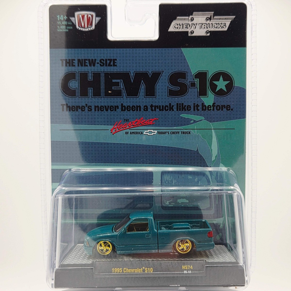 M2 Machines - CHASE - '95 Chevrolet S10 Pickup - 1:64 (2026 Hobby