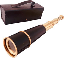 Vintage Spyglass Decorative Telescope 18"  Pirate Spyglass Scout Gift Ship Capt