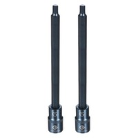 "2X 1/2\" Antrieb 6Mm Sechskant-Stecknuss 8\" Blau S2 Stahl"