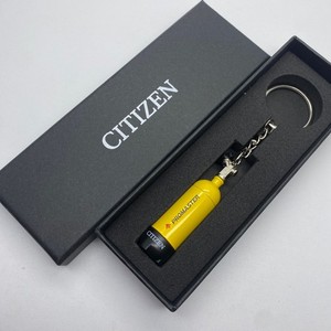PORTACHIAVE originale CITIZEN PROMASTER, acciaio con ciondolo a forma di bombola