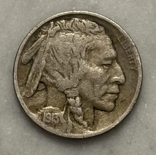 1913-P Buffalo Nickel - F - Fine
