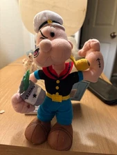 Popeye Doll Stuffins Classic  Limited Edition Bean Bag Toy CVS Exclusive 1999