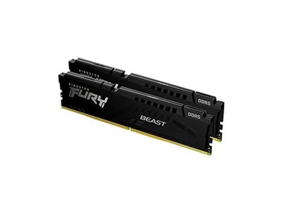 メモリー KINGSTON FURY BEAST DDR5 32GB (2x16GB) Kingston Fury Beast Black RGB 32GB (2x16GB) 6400MT/s DDR5