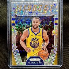 2021-22 Panini Prizm Stephen Curry Mindset Silver Fast Break Disco Warriors #9