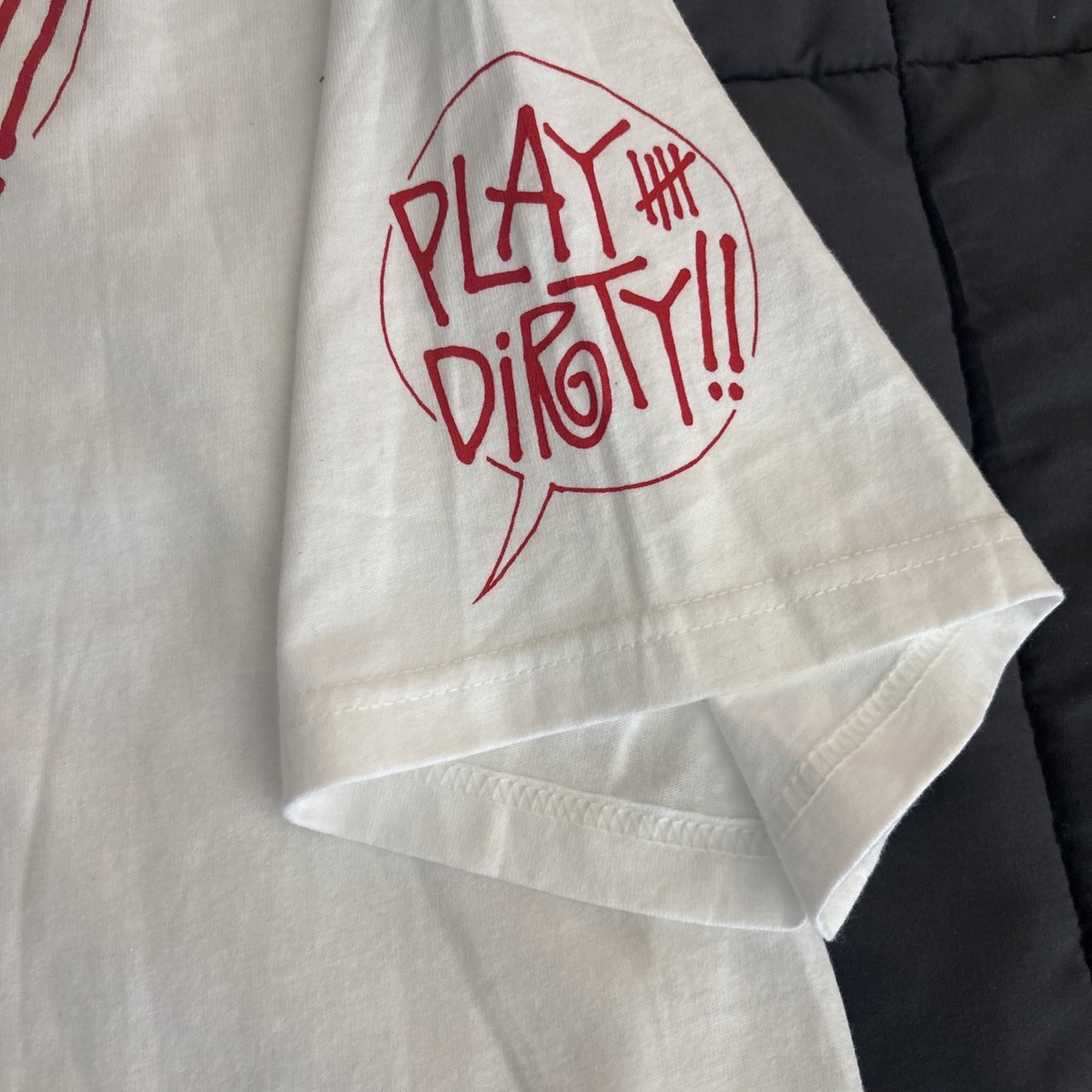 Stussy Vintage T Shirt 1990's Undefeated Tokyo Play Dirty Logo XL