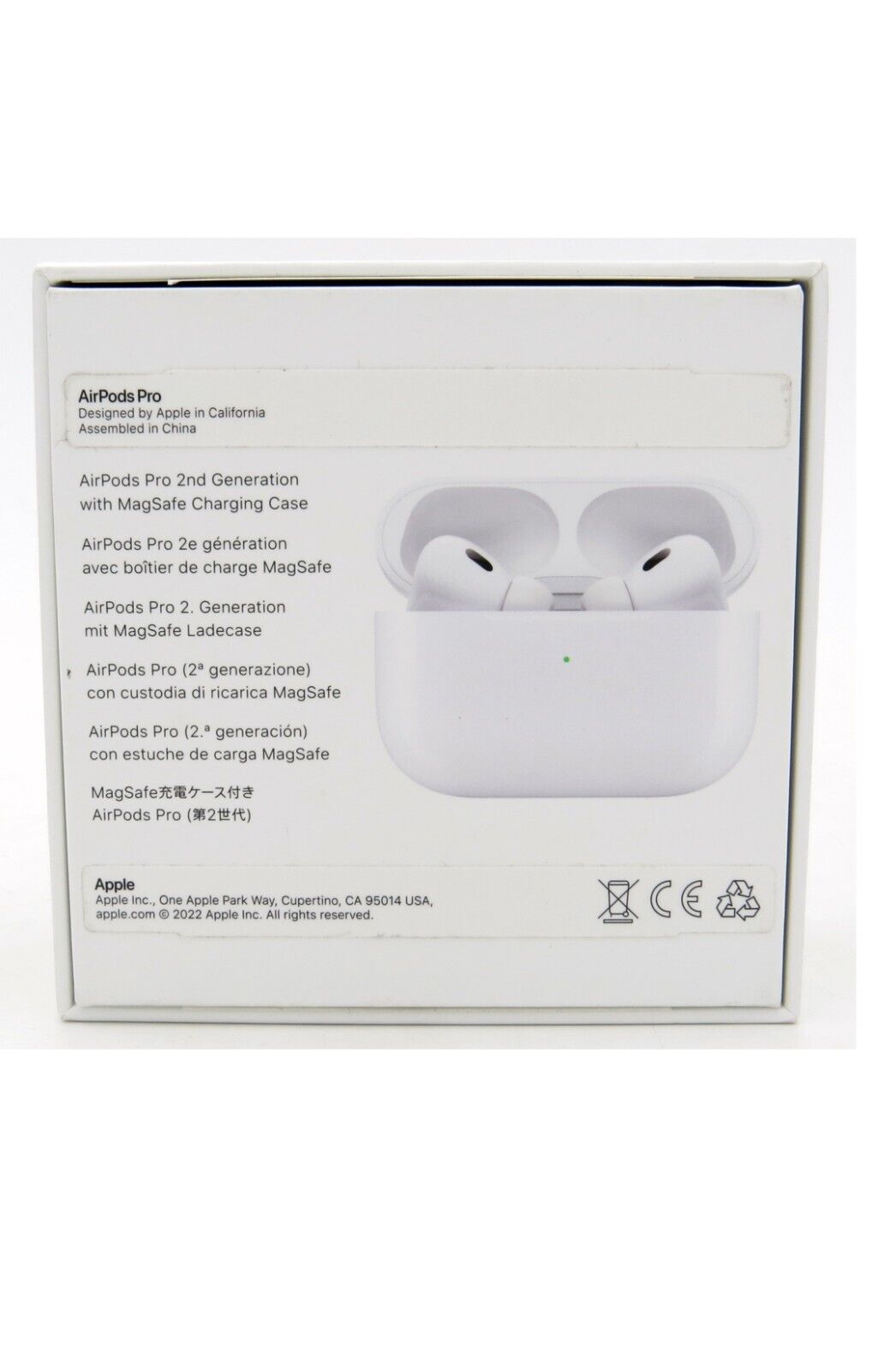 Apple Airpods Pro 2nd Generation With Magsafe Wireless Charging Case