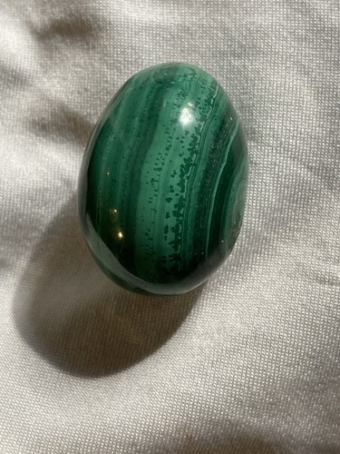 Osterei 🥚Natürlicher grüner Malachit Stein Christ Jesus Weihnachten - Bild 5 von 12
