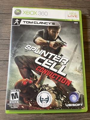 Tom Clancy's Splinter Cell: Conviction (Microsoft Xbox 360, 2010) Complete