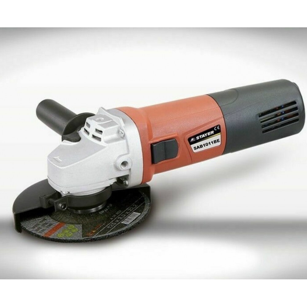 STAYER SAB 1011 BE SMERIGLIATRICE ANGOLARE ELETTRONICA DIAM. 125 mm 1000 W VELOC