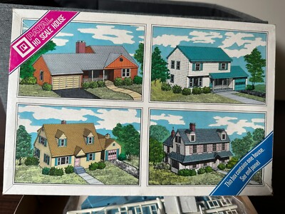 Ho Scale Ranch Patal HO Scale Ranch House # 301 Model Kit Open Box | eBay