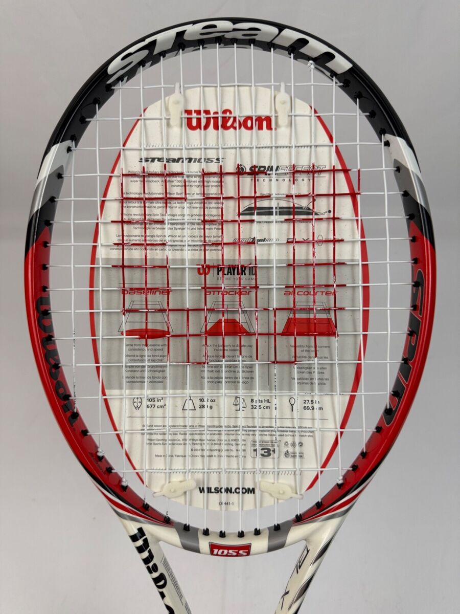 Wilson Steam 105ｓ ウィルソン スチーム105ｓ　ラケット Wilson Steam 105S Tennis Racket | Smashinn