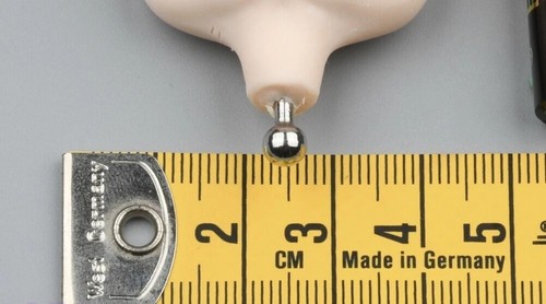 1/12 Brown Hair Female Head Sculpt For 6" PHICEN T01 T03 T04 PALE Female Figure - Picture 5 of 5