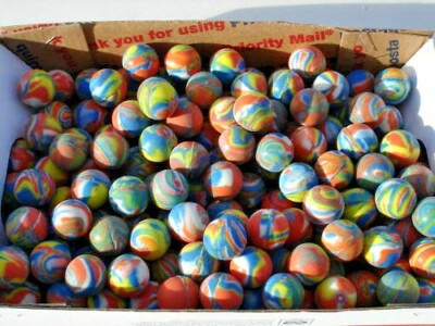 Swirl Bouncing Balls 3/4'' Lot Of 288 Carnivals Toys
