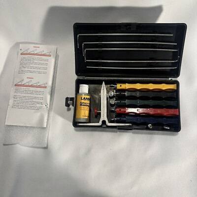 Lansky Deluxe 5-Stone Controlled-Angle Precision Knife Sharpening System