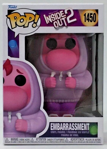 Funko Pop! Disney Inside out 2 Embarrassment #1450 With Pop Protector