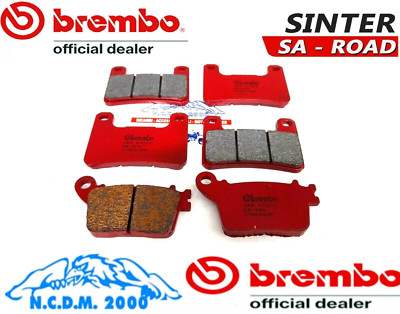 BREMBO SA BREMSBELÄGE VORNE + HINTEN KAWASAKI ZX-10R 1000 2011 2012