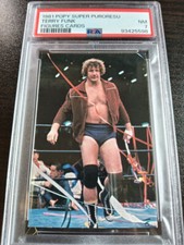 Terry Funk 1981 Popy Super Proresu Wrestling Card PSA7 AJPW  NM