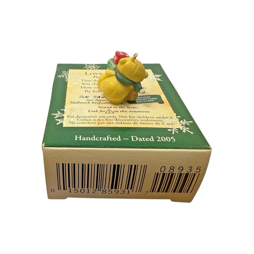 2005 HALLMARK Keepsake Ornament Love to Shop Forever Friends MINIATURE Bear - Picture 11 of 19