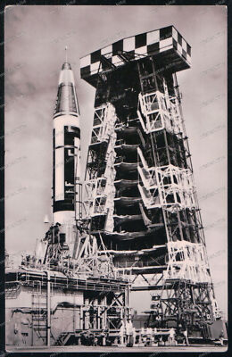 Foto-AK-Convair-Atlas-Interkontinental-Rakete-Rocket-USA--
