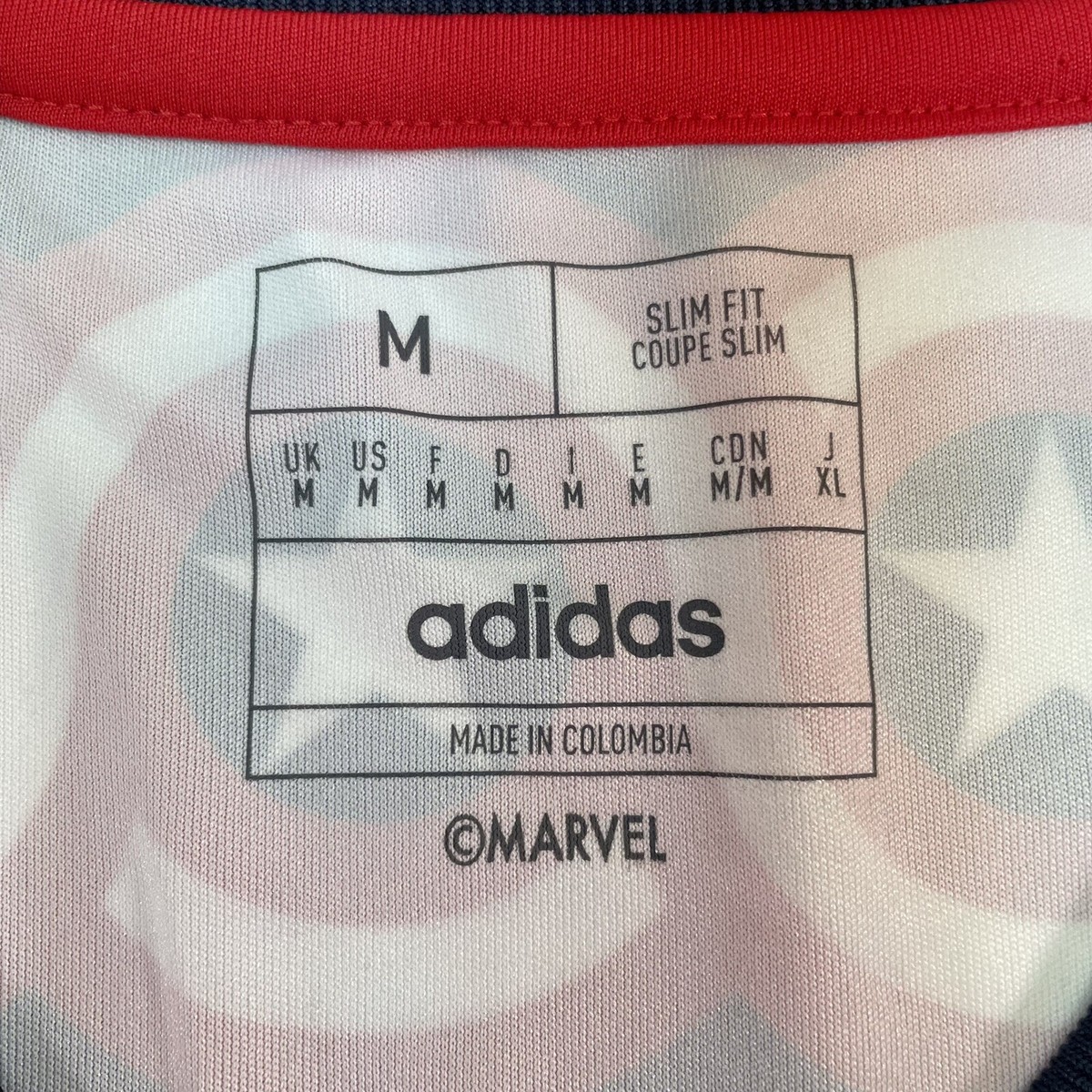 Men M Adidas MLS New York City FC NYCFC Marvel Captain