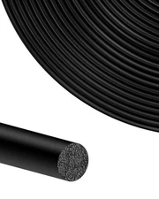 100FT Backer Rod Black Foam Rubber Caulk Saver for Gaps and Joints Concrete E...