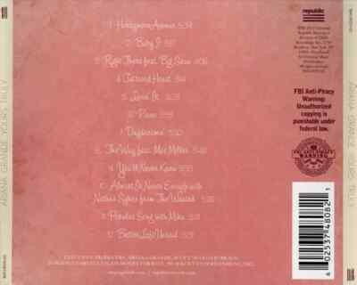 Ariana Grande - Yours Truly - Republic Records 2013 12 Tracks | eBay