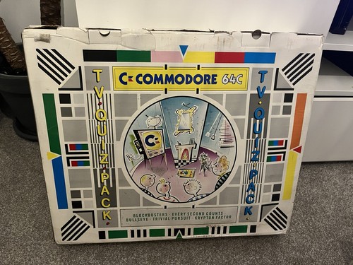 Commodore 64 C Hollywood & TV Games Edition Boxed Rare 1987 Computer - Untested - Afbeelding 4 van 23