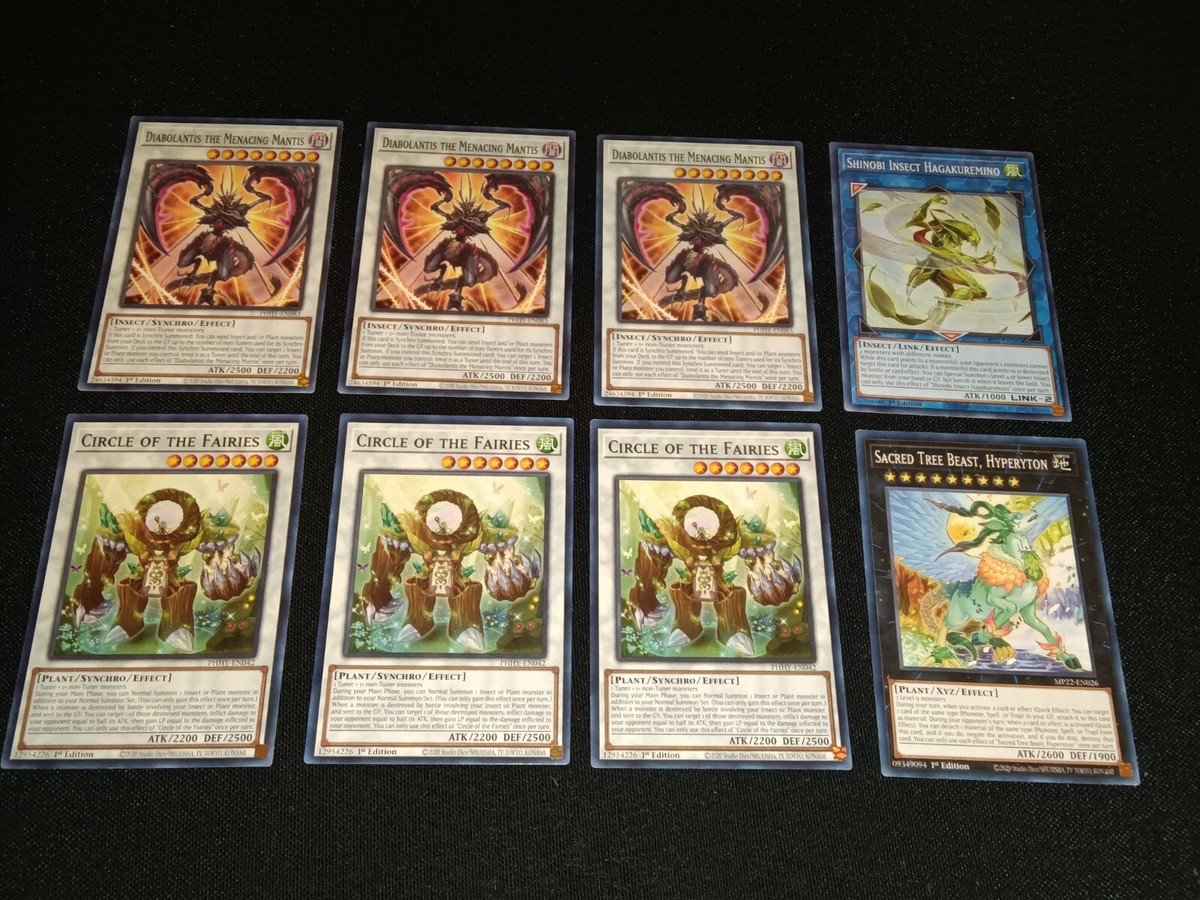 YU-GI-OH! structure Deck: Insect And Plant (V.2) | eBay