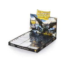 Arcane Tinman AT-10301 Portfolio: Dragon Shield 18-Pocket Collectors Black (50)
