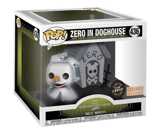 Funko Pop! Zero In Dog House Chase GITD Boxlunch Exclusive In Hand