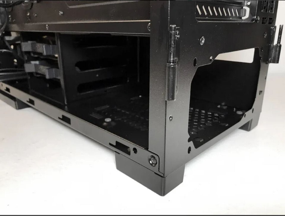 Tempered Glass ATX Tower PC Computer Case w/ ARGB FANs + LED strip ...