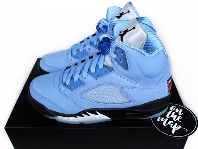 Nike Air Jordan 5 Retro UNC University Blue UK 8 US 9 EUR 42,5 DV1310-401 Neu