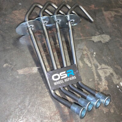 ALLOY WHEEL HOOKS REFURBISHMENT POWDER COATING HANGERS SPRAYING BY OSR ...