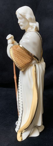 Lenox First Blessing Nativity Joseph Gold Gilt Rust Undergarment Styrofoam Box - Picture 2 of 10