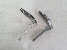 PEUGEOT 206 SW 2005 DRIVER PASSENGER SIDE FRONT BONNET HINGES SILVER